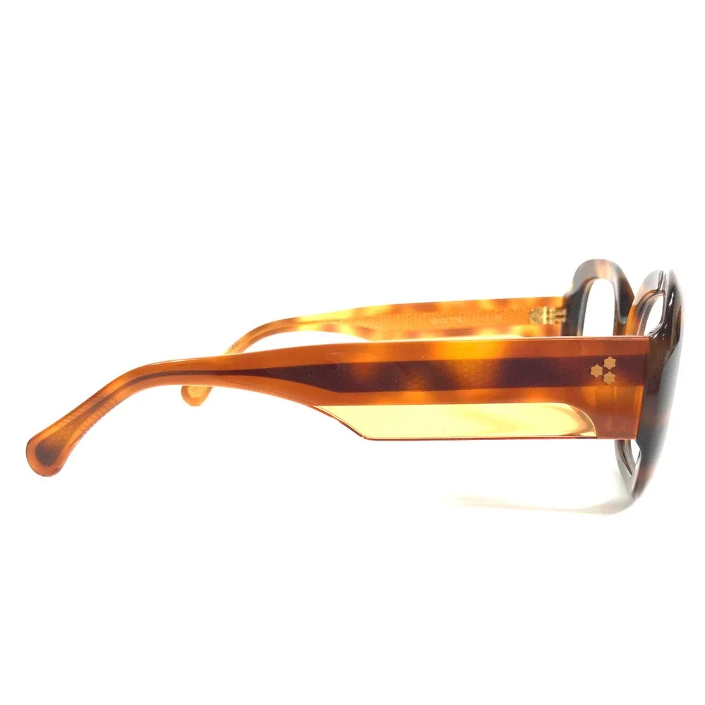 Alfred Kerbs Eyeglasses Frames MARTINA HV Havana Tortoise Clear Yellow 53-23-140